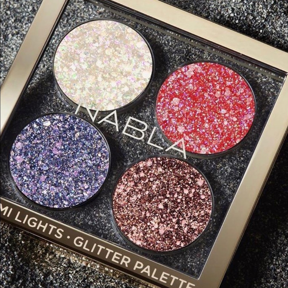 Nabla Cosmetics. Miami Lights Glitter Palette.